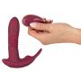 Wibrator Javida RC hands free silikonowy z pilotem USB - 9