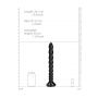 Dildo analne spiralne Ouch wąż 30 cm - 5