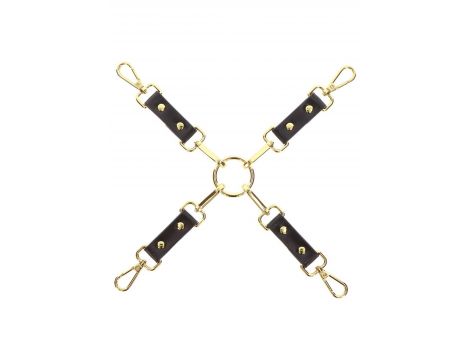 Hogtie z ćwiekami Taboom czarny 32 cm