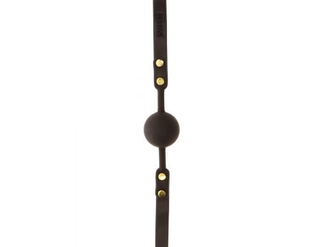Knebel z ćwiekami Taboom czarny 66 cm - 11