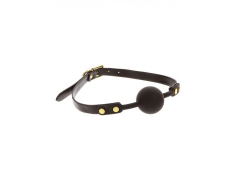 Knebel z ćwiekami Taboom czarny 66 cm - 10