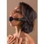 Knebel z ćwiekami Taboom czarny 66 cm - 2