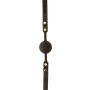 Knebel z ćwiekami Taboom czarny 66 cm - 10