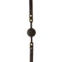 Knebel z ćwiekami Taboom czarny 66 cm - 12