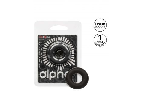 Pierścień erekcyjny silikonowy Calexotics Alpha Prolong Medium czarny - 10