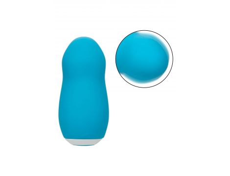 Wibrator mini Sugar Dream niebieski silikonowy USB - 3