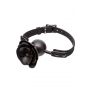 Knebel kulkowy z zdejmowaną różą Calexotics czarny silikonowy 4,5 cm - 4
