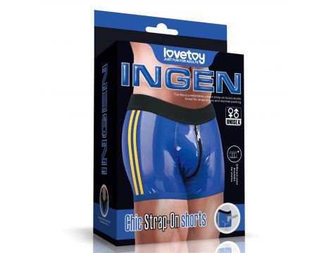 Chic Strap-On shorts (28 - 31 inch waist) Blue - 23