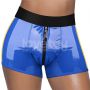 Chic Strap-On shorts (28 - 31 inch waist) Blue - 6