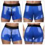 Chic Strap-On shorts (28 - 31 inch waist) Blue - 22