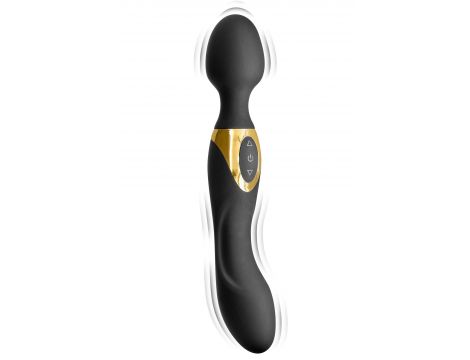 Wibrator wand My Goddess Black Empire czarny USB 22,5 cm