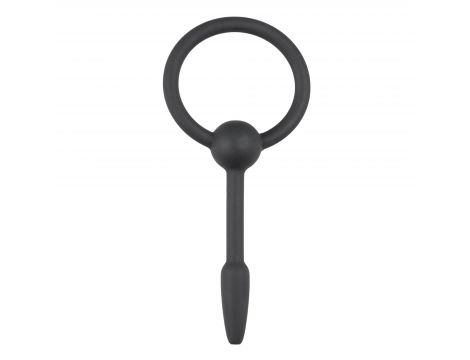 Penis plug silikonowy mały z uchwytem Sinner Gear