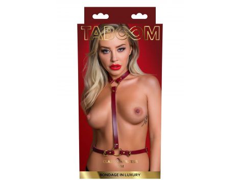 Szelki Taboom Classic Harness czerwone S/M - 2