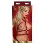Szelki eleganckie Taboom czerwone S/M - 3