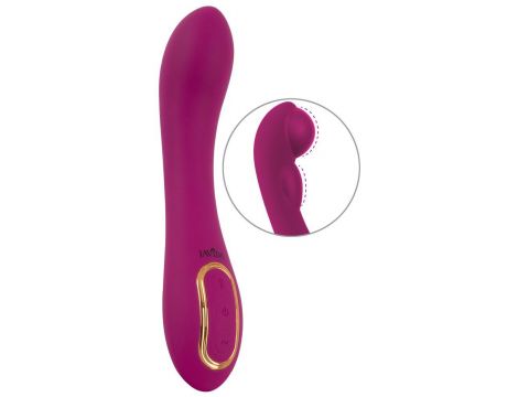 Wibrator Javida nadmuchiwany do punktu G USB 21 cm - 2