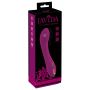 Wibrator Javida nadmuchiwany do punktu G USB 21 cm - 2