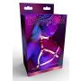 Open Cup Bra Harness Pink - 6