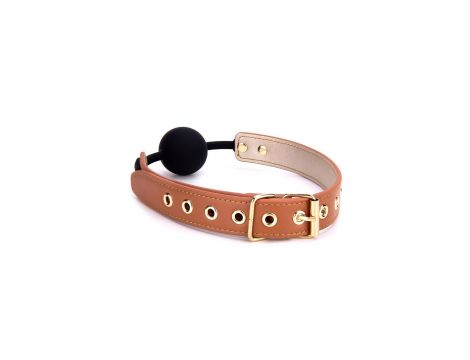 Knebel Blaze Elite koniakowy silikonowy 4,7 cm