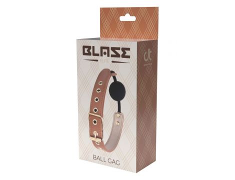 Knebel Blaze Elite koniakowy silikonowy 4,7 cm - 3