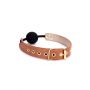 Knebel Blaze Elite koniakowy silikonowy 4,7 cm - 2
