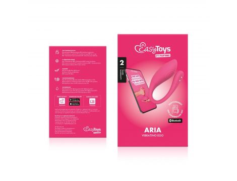 Jajko wibrujące EasyConnect Aria sterowane aplikacją - 12