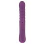 Wibrator króliczek Javida z pchnięciem silikonowy 24 cm USB - 4