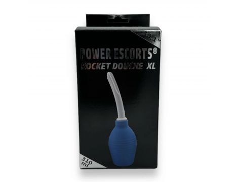 Irygator analny Rocket XL Power Escorts 330 ml niebieski - 3