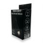 Mini wibrator wand Power Escorts silikonowy czarny USB 11,6 cm - 4