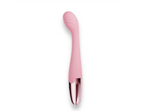 Wibrator punktu G Power Escorts silikonowy różowy 18 cm USB