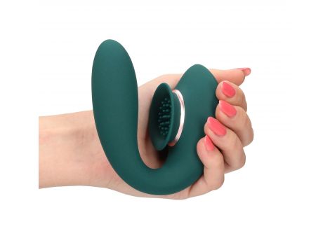 Wibrator ssący Innovation Twitch 3 silikonowy zielony USB - 7