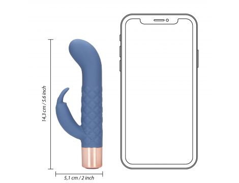 Mini wibrator króliczek Loveline 10 funkcji - 10