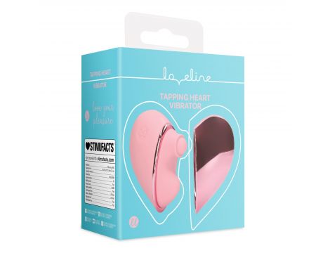 Wibrator Loveline Tapping Heart 10 funkcji - 5
