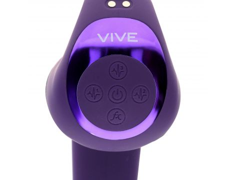 Wibrator punktu G Vive Riko fioletowy silikonowy USB - 9