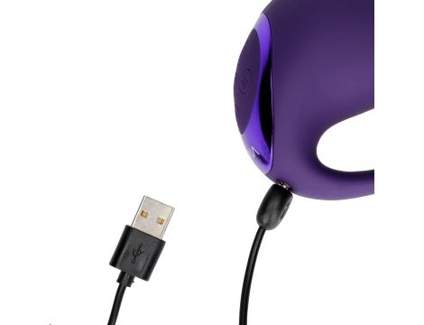 Wibrator punktu G Vive Riko fioletowy silikonowy USB - 10