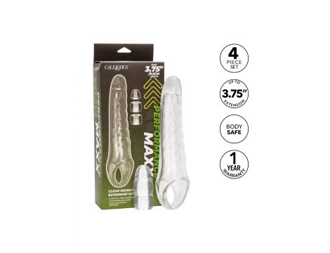 Przedłużka na penisa Performance Maxx transparentna 23 cm - 12