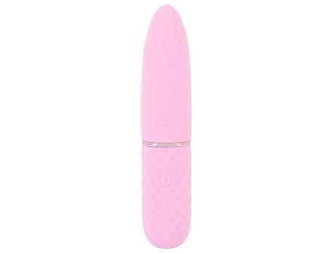 Mini wibrator Cuties silikonowy różowy USB 10,5 cm - 2