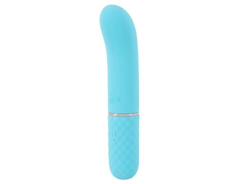 Mini wibrator Cuties niebieski silikonowy USB 11,8 cm - 2
