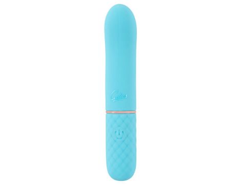 Mini wibrator Cuties niebieski silikonowy USB 11,8 cm - 3