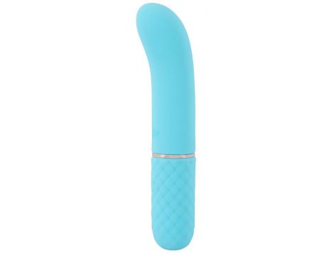 Mini wibrator Cuties niebieski silikonowy USB 11,8 cm - 4