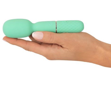 Wibrator mini Cuties zielony silikonowy USB 13 cm - 6