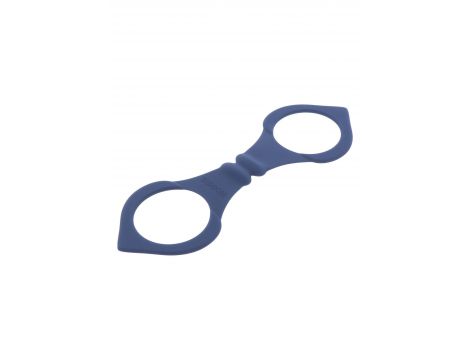 Kajdanki silikonowe Taboom niebieskie 27 cm - 5