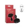 Korek analny Small Rose Calexotics czarny silikonowy - 9
