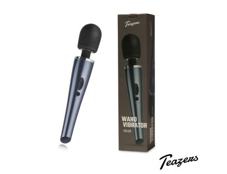 Masażer wibracyjny czarny Teazers Lightning