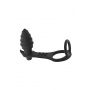 Stymulator prostaty z ringiem i plugiem AP071 czarny - 4