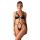 Body skórzane otwarte Obsessive czarne S/M/L