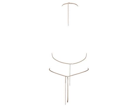 Komplet z łańcuchami Cottelli ACCESSOIRES złoty metal - 6