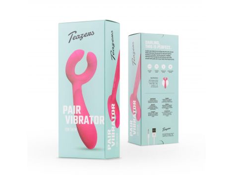 Wibrator podwójny dla par Teazers USB - 12