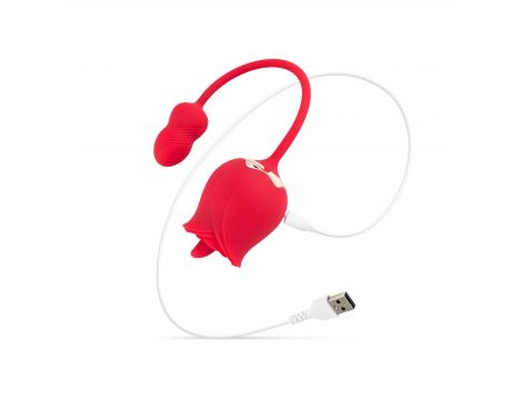 Stymulator łechtaczki Teazers Rose wibrujący USB 7 trybów - 13