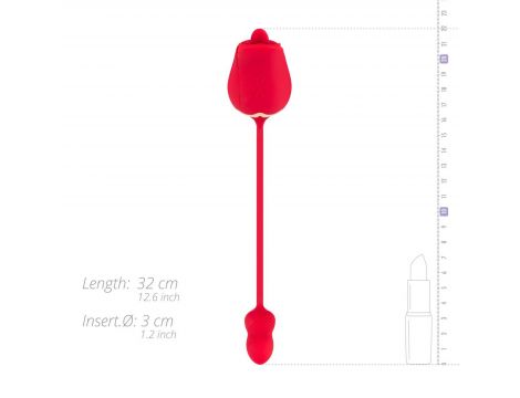 Stymulator łechtaczki Teazers Rose wibrujący USB 7 trybów - 14