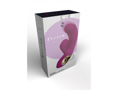 Wibrator punktu G Xocoon Harmony DualTouch fioletowy 16.5 cm - 2